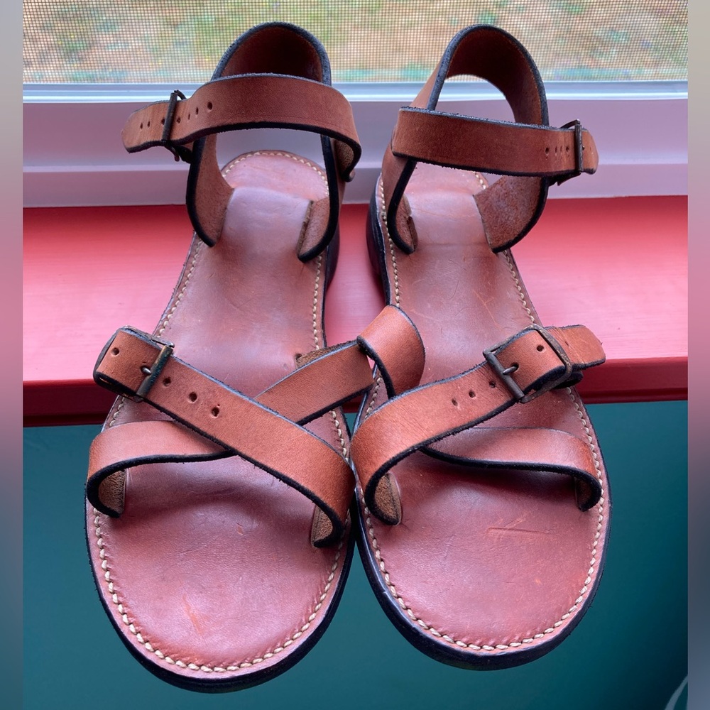 Brown Leather Sandals